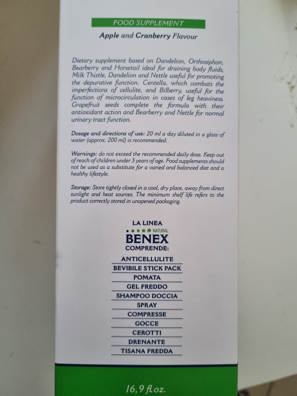 Natural Benex - Drenante